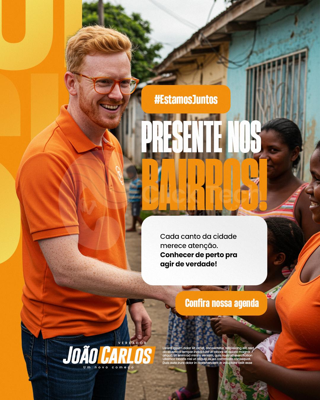 Presente nos bairros