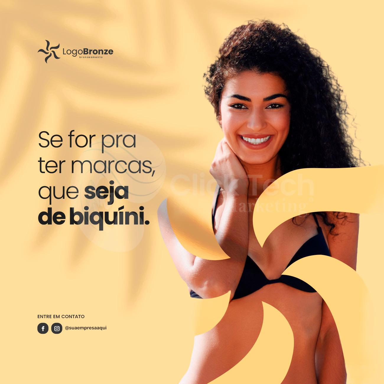 Ser for pra ter marcas que seja de biquíni