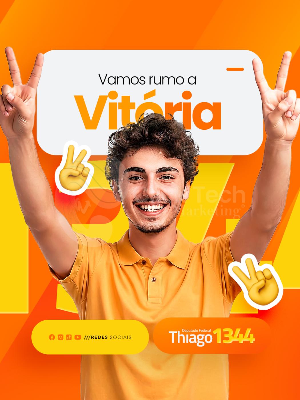 Vamos rumo a vitória