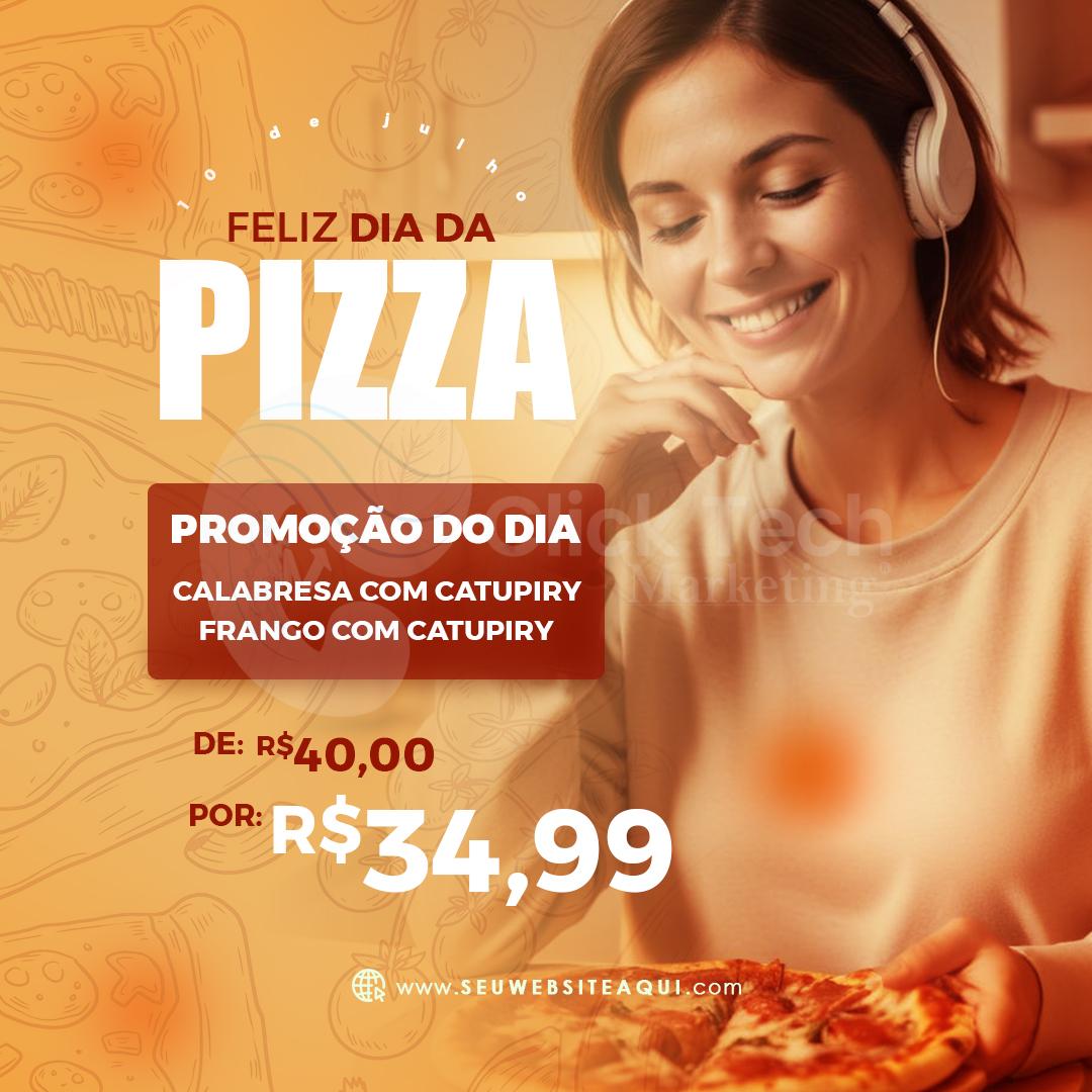 Feliz dia da pizza
