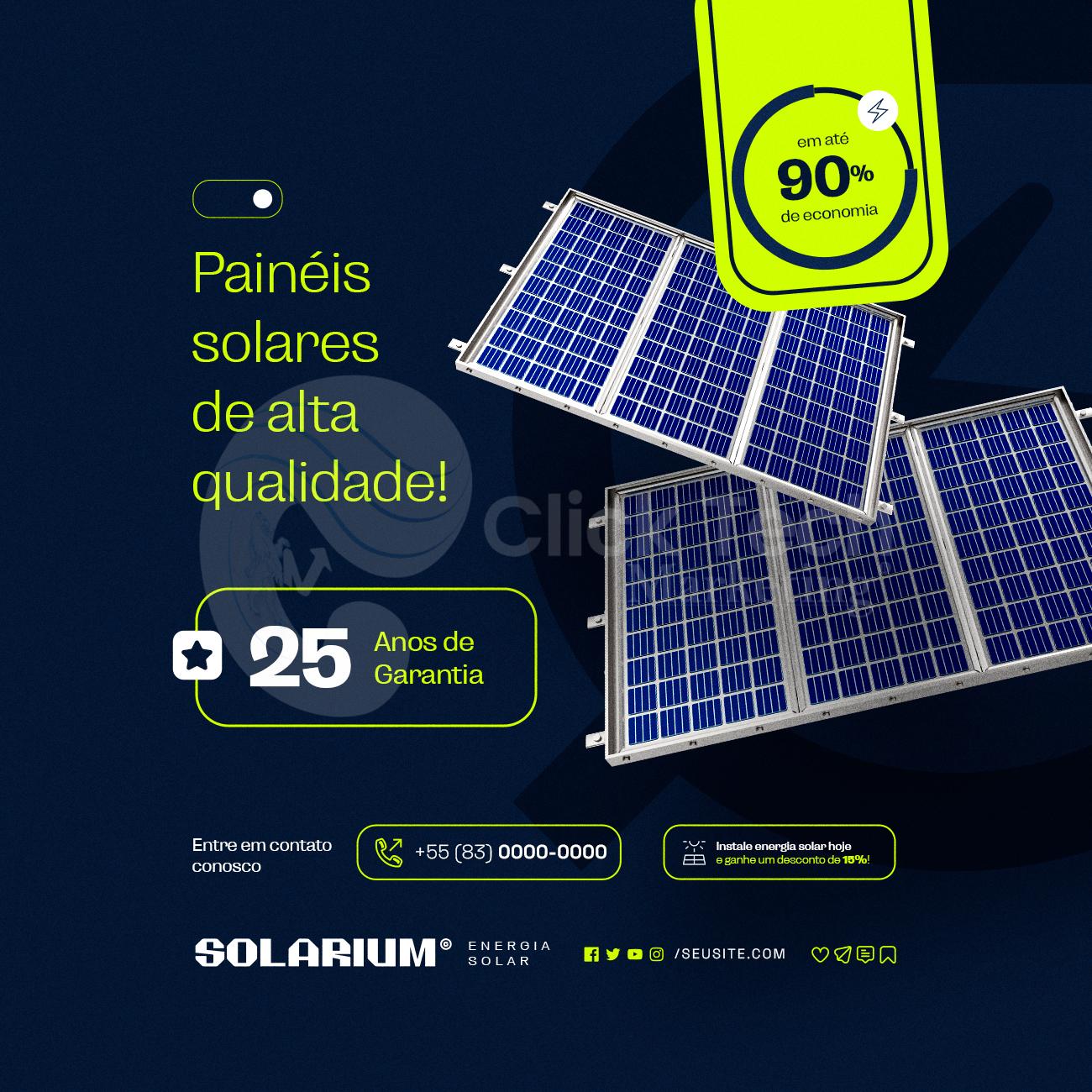 Painéis solares