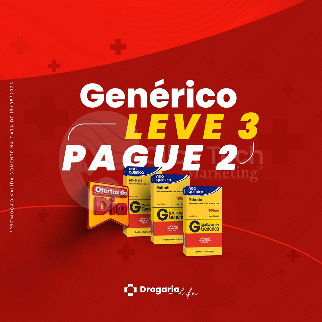 Genérico leve 3 pague 2