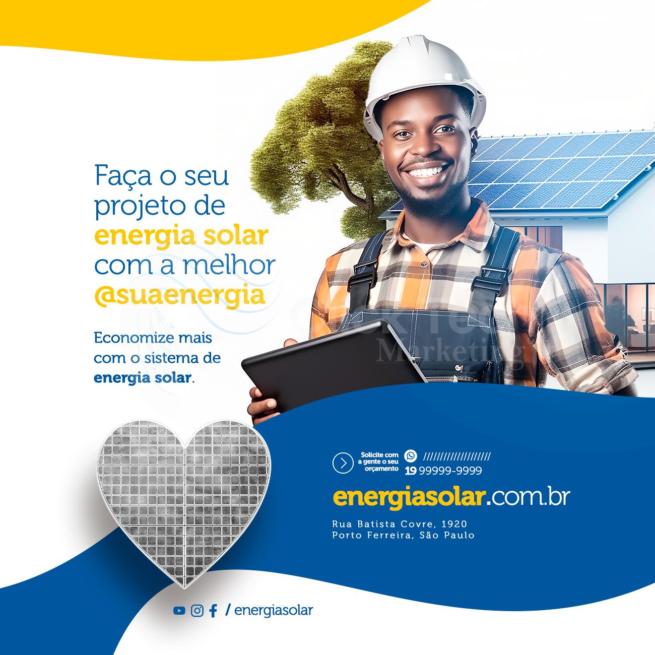 Faça o seu projeto de energia solar