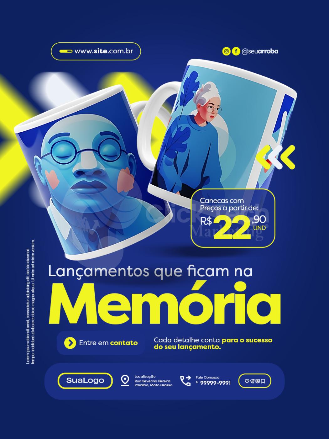 Lançamentos que ficam na memória