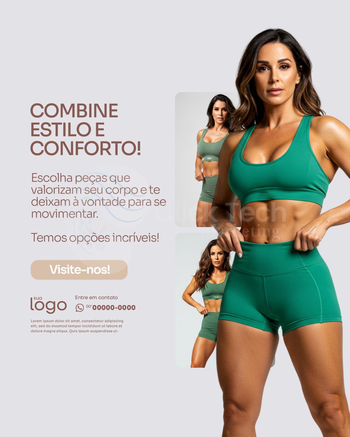 Combine estilo e conforto