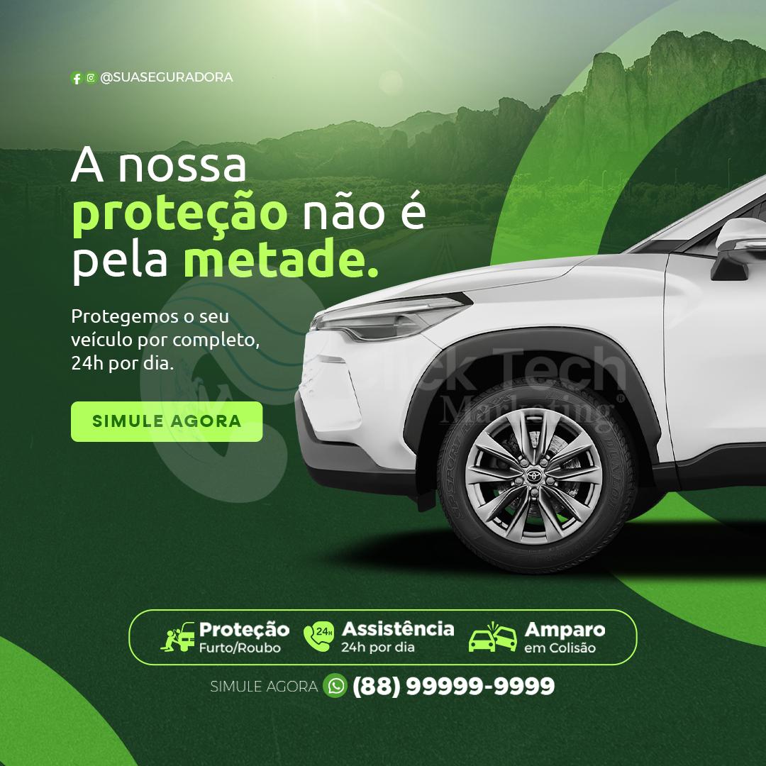 A nossa proteção não e pela metade