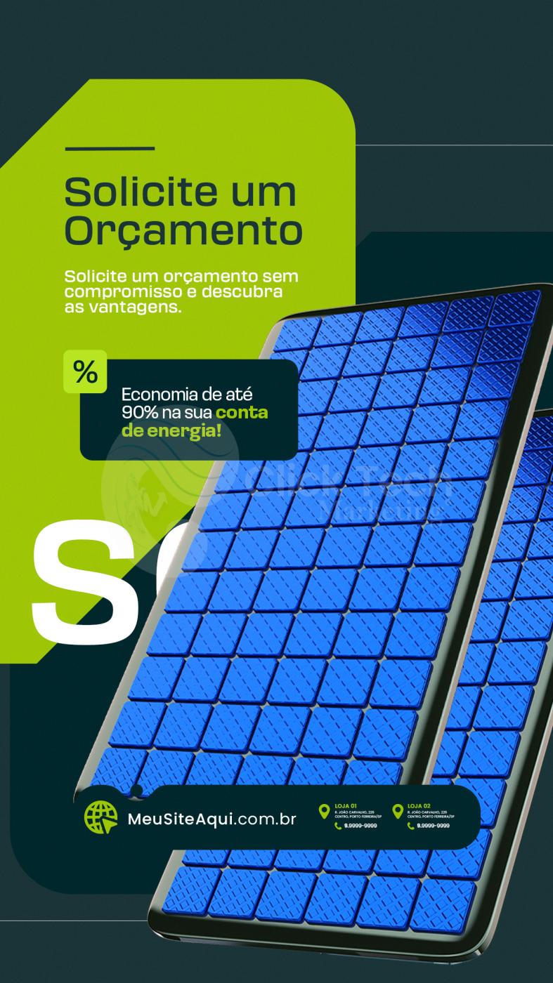 Solicite um orçamento
