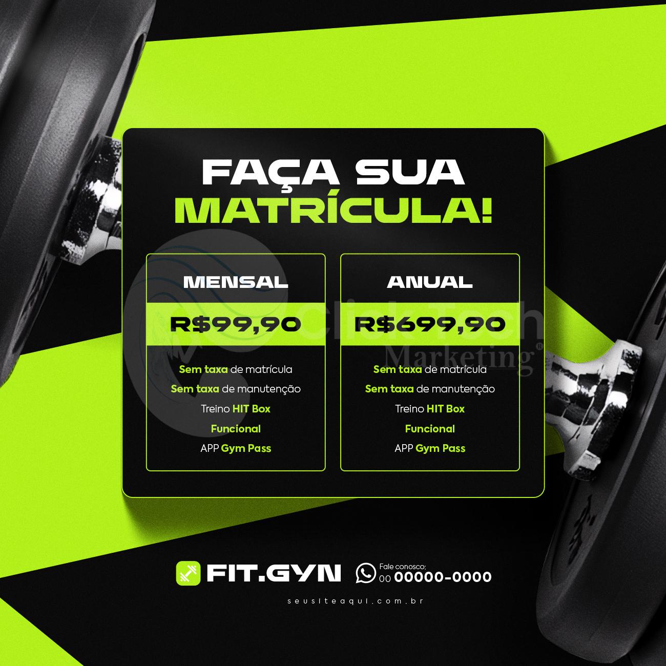 Faça sua matrícula