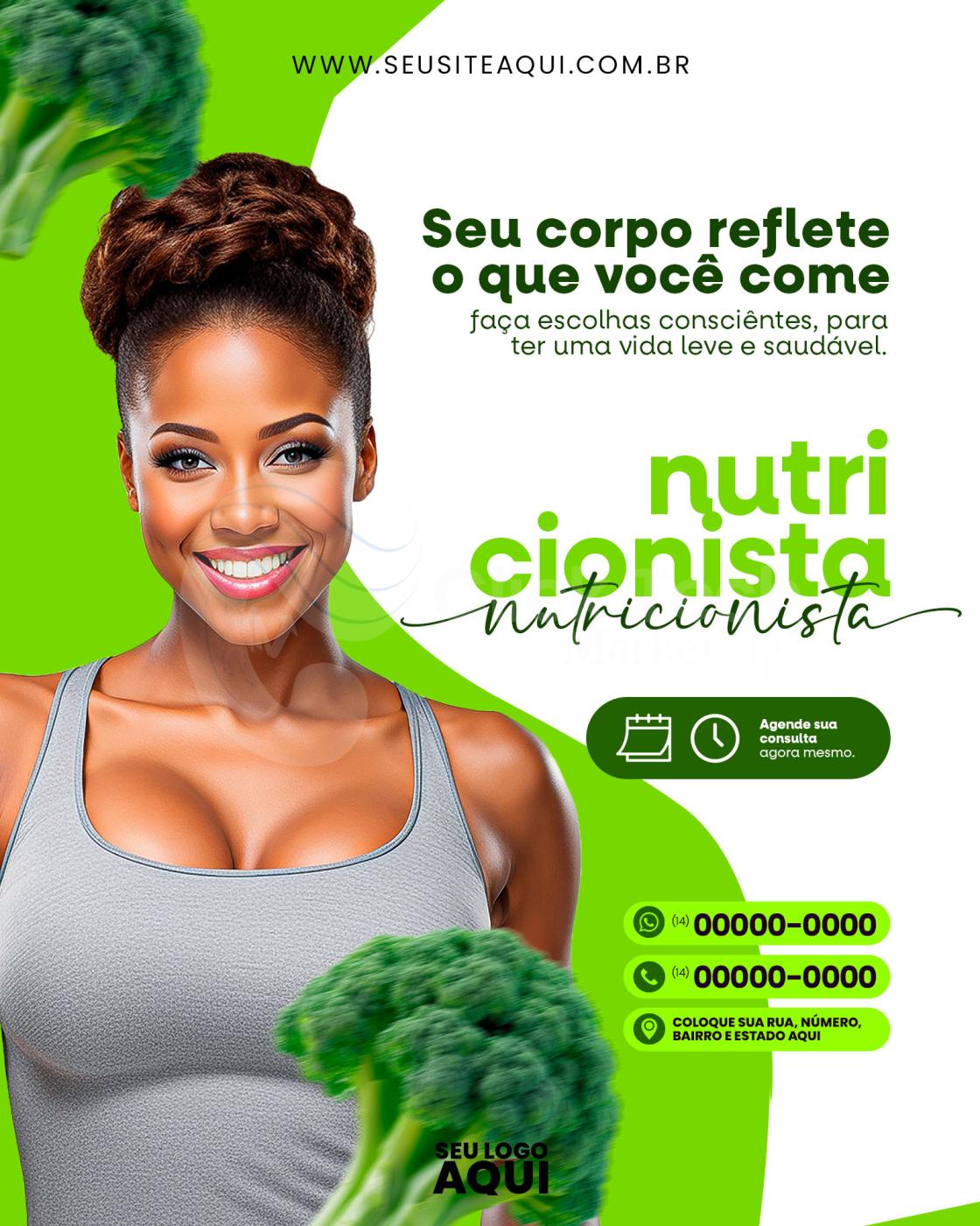 Seu corpo reflete