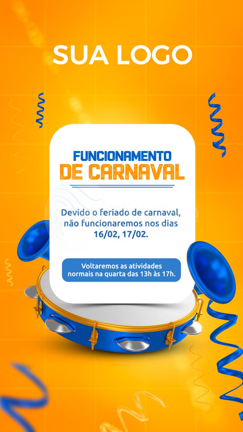 Funcionamento de carnaval
