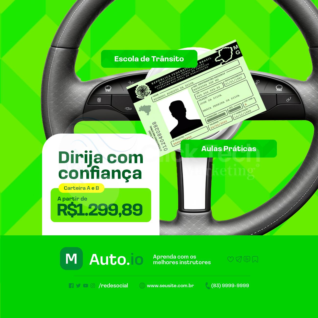 Dirija com confiança