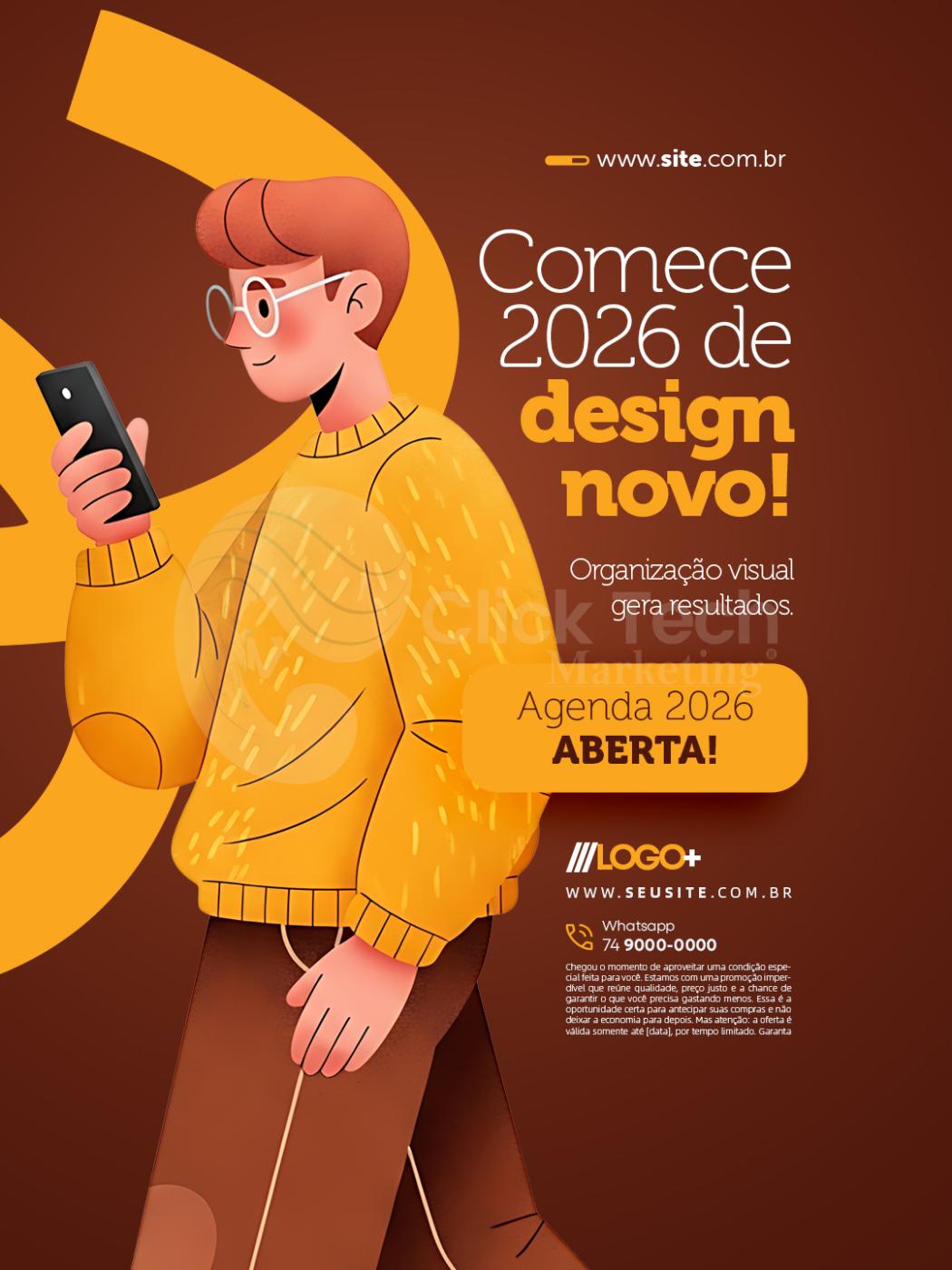 Comece 2026 de design novo