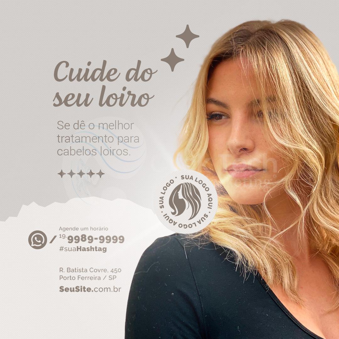 Cuide do seu loiro