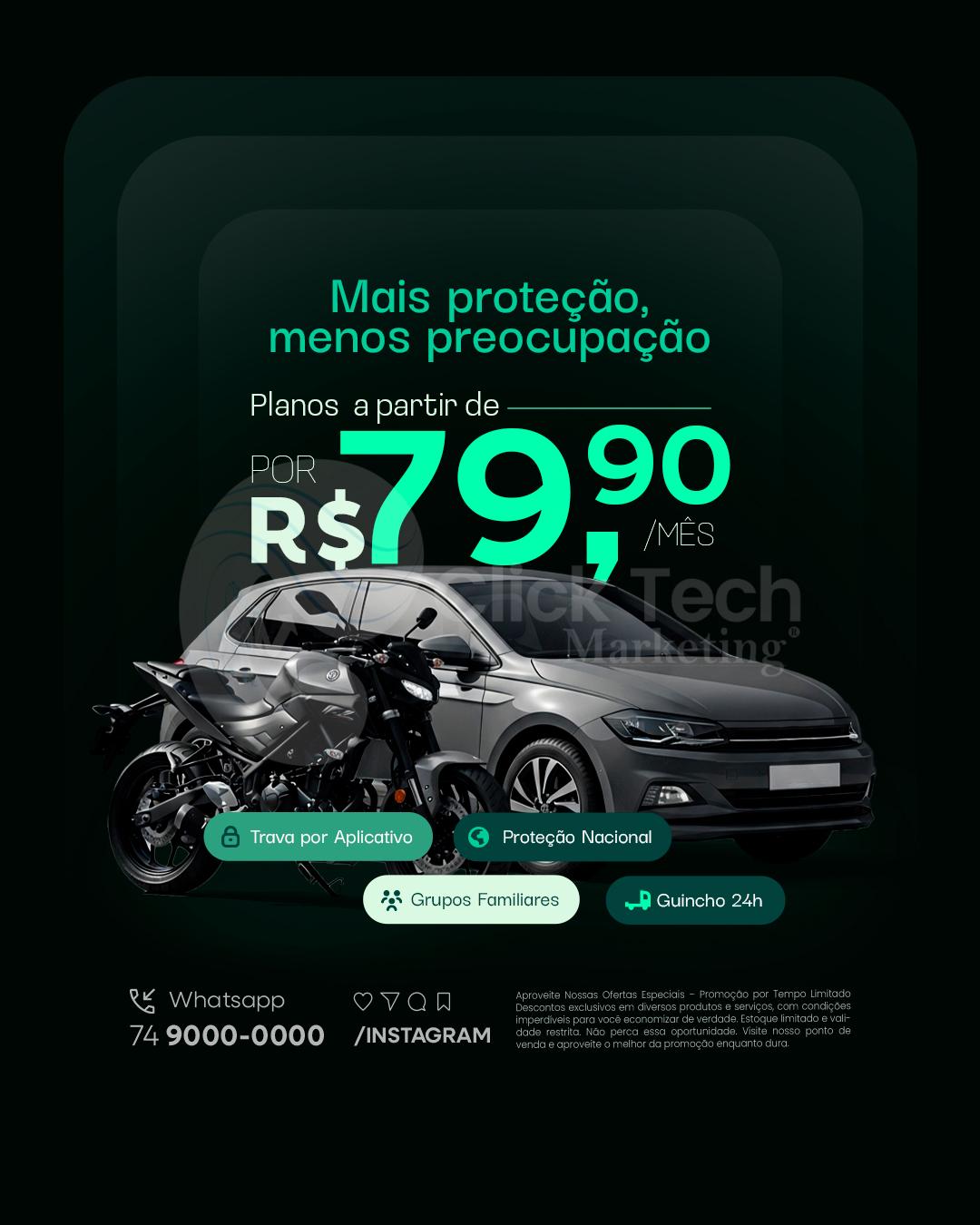 Mais proteção menos preocupação