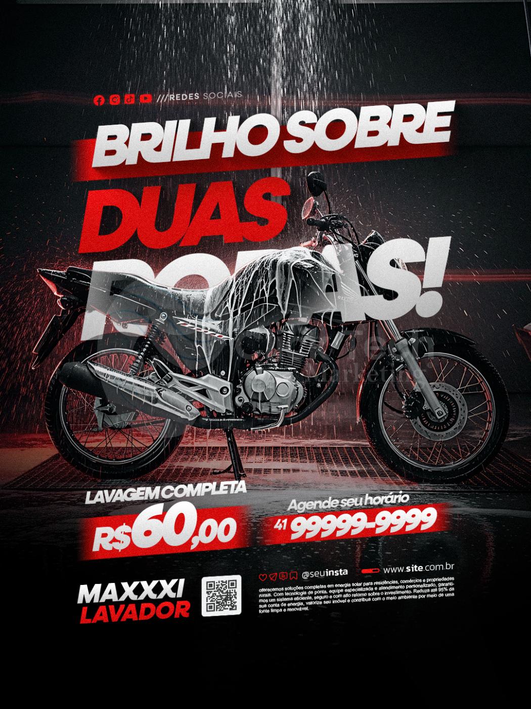 Brilho sobre duas rodas