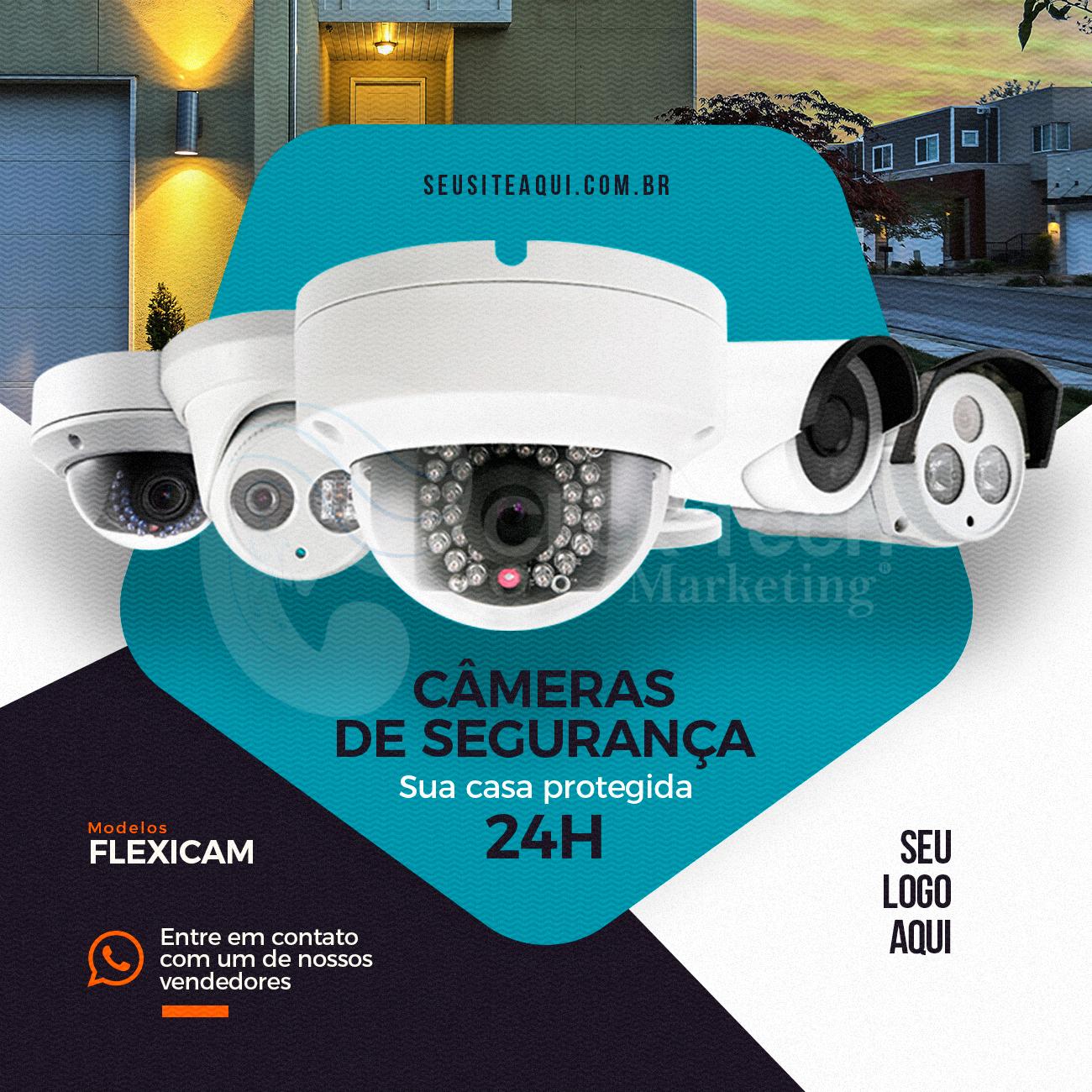 Câmara de segurança sua casa