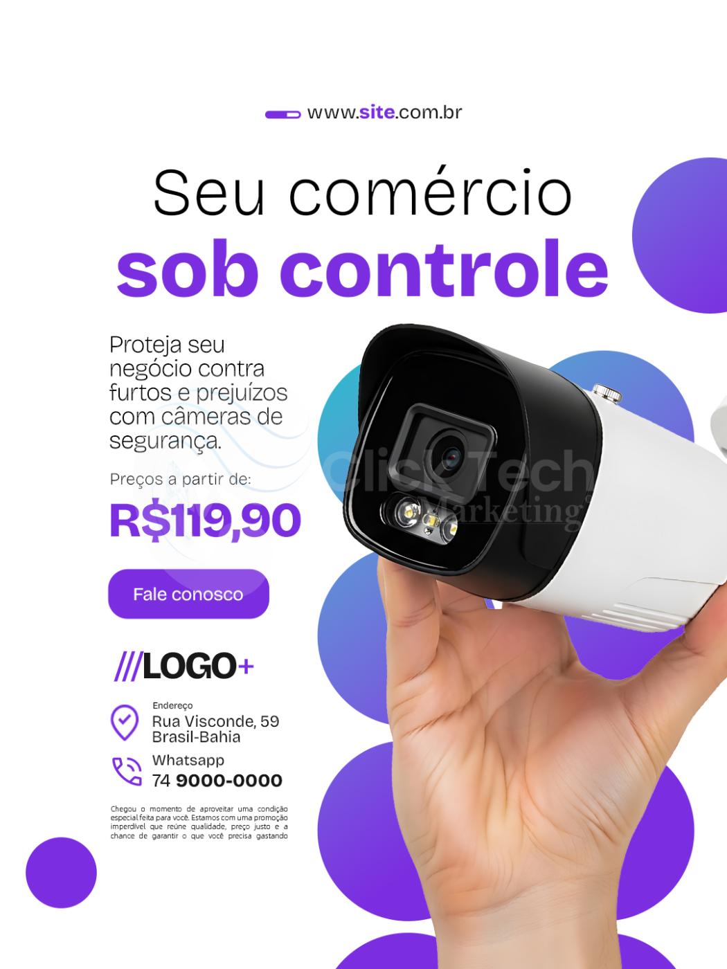Seu comércio sob controle