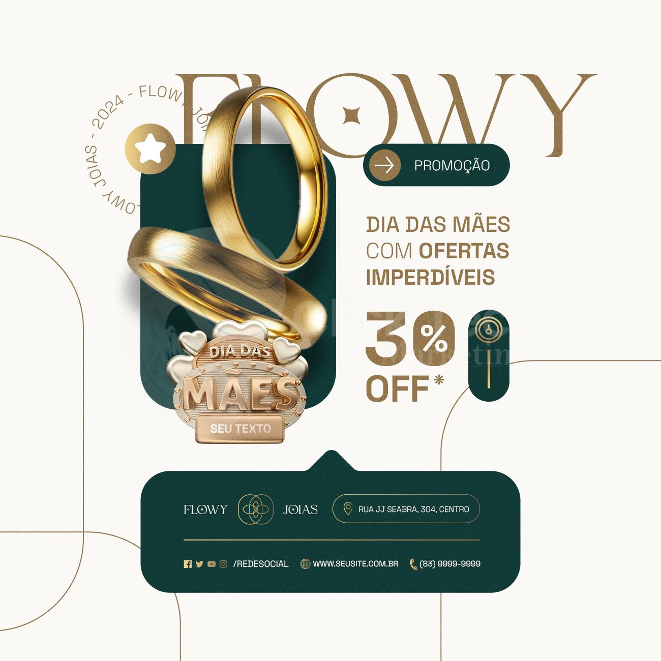 Dia das mães com ofertas