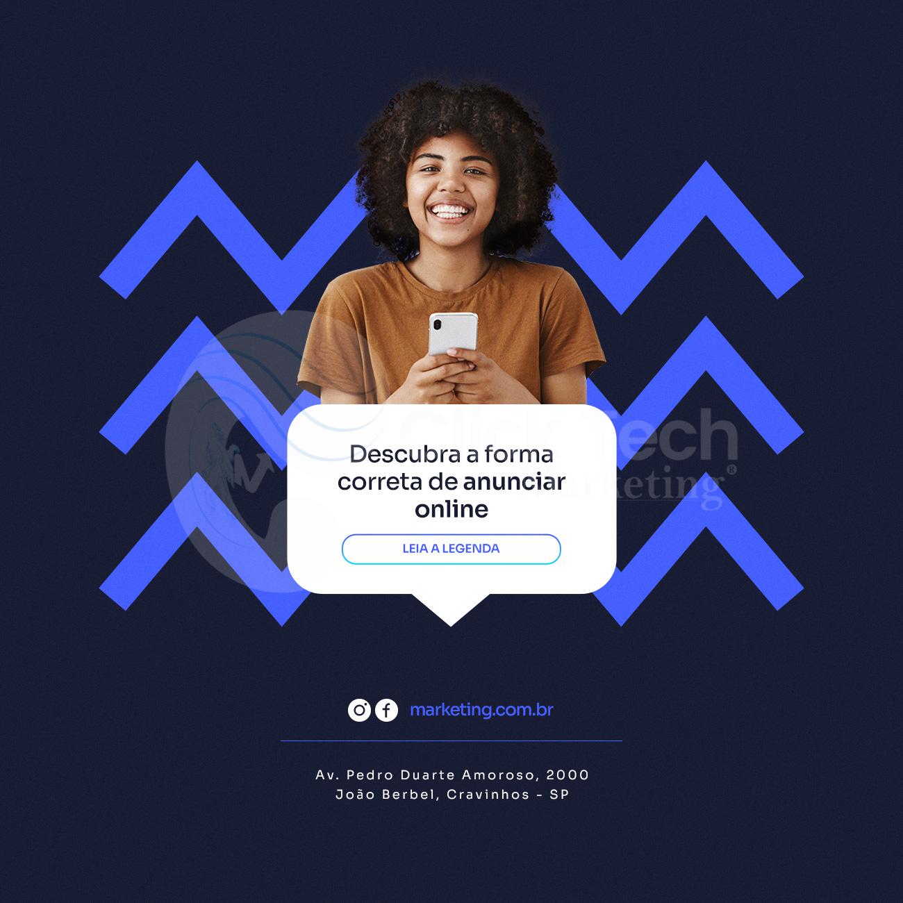 Descruba a forma correta de anunciar online