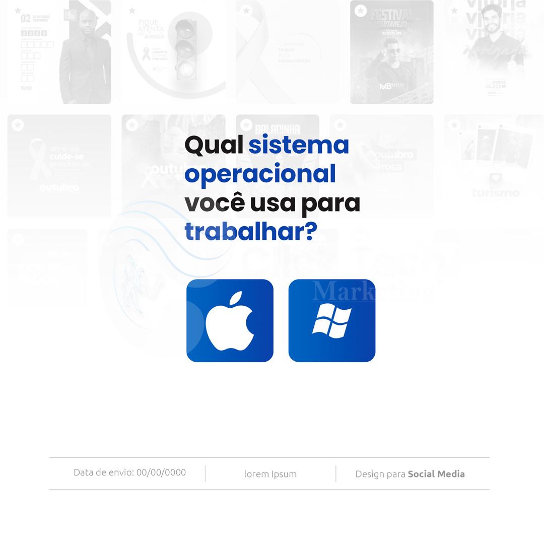 Qual sistema operacional