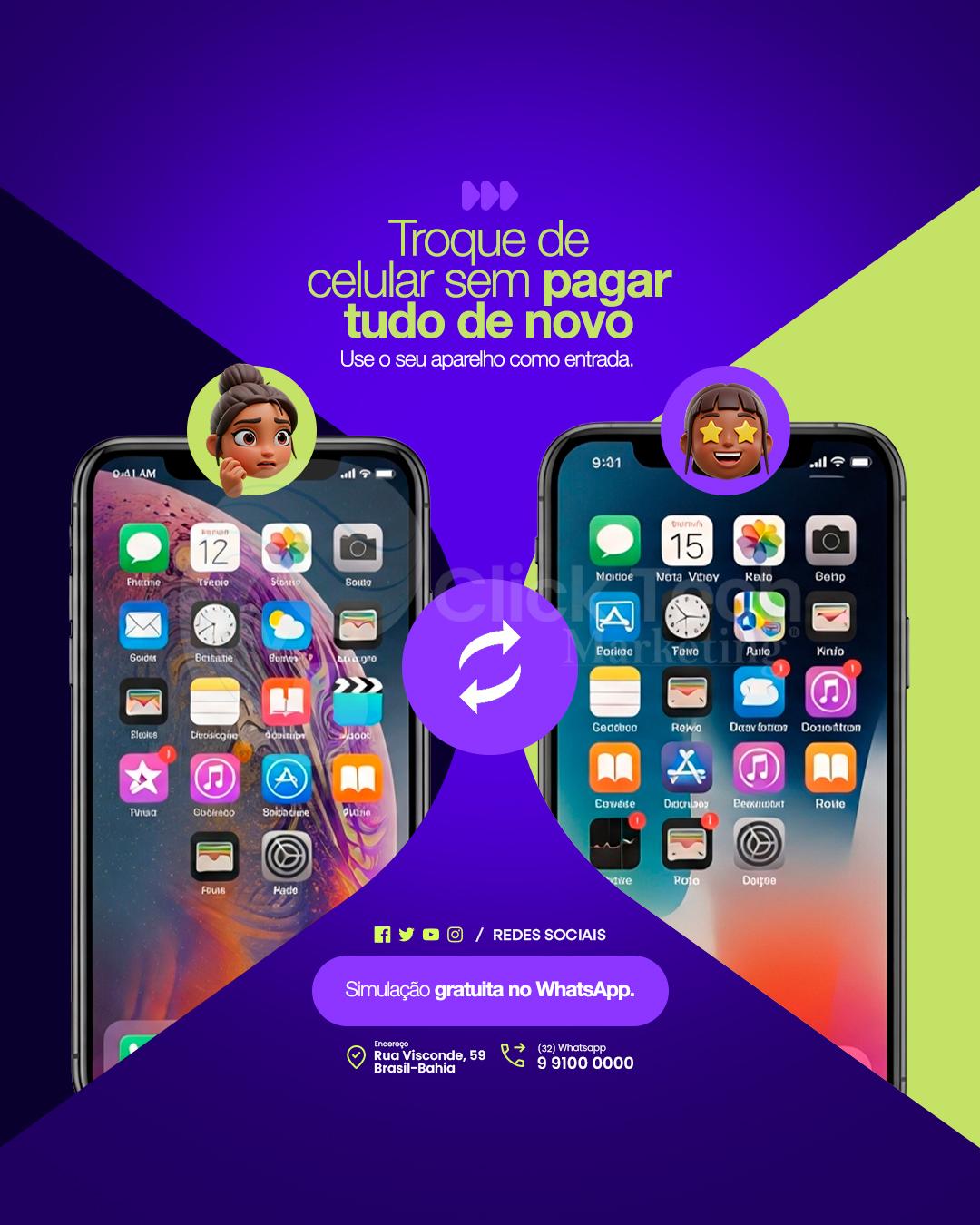 Troque de celular sem apagar