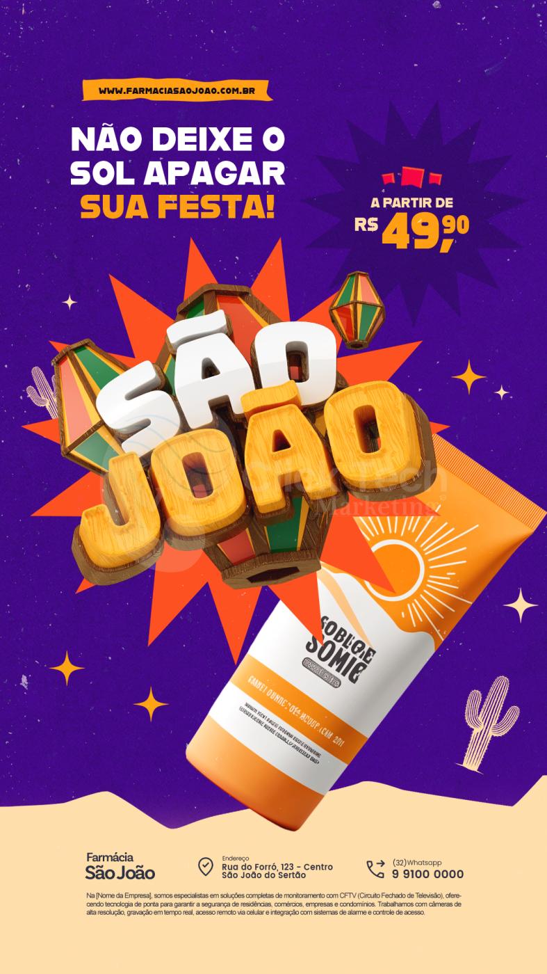 Não deixe o sol apagar
