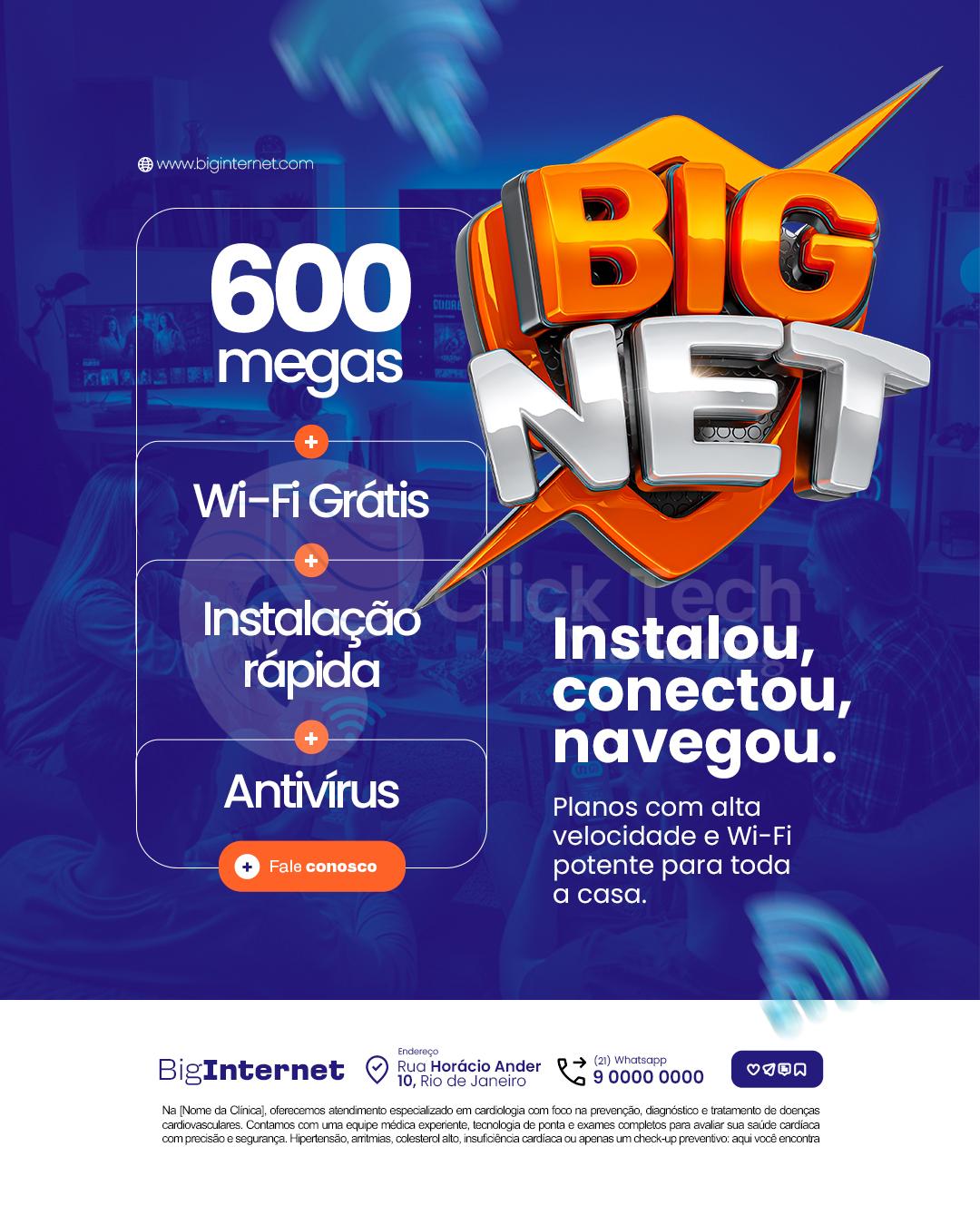 Instalou conectou