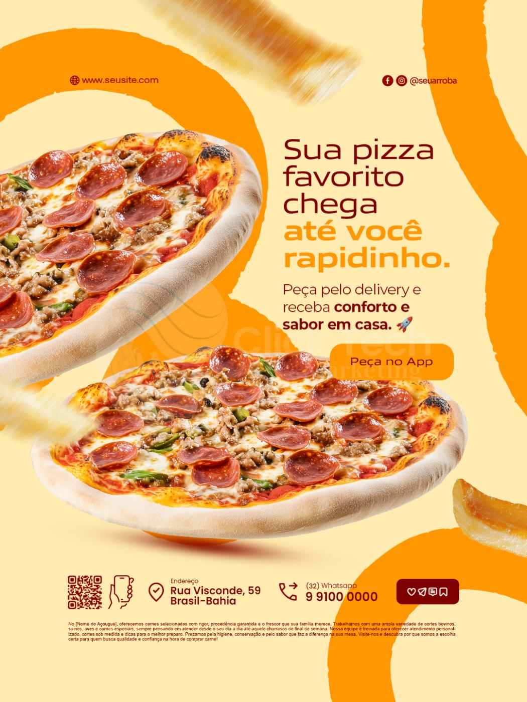 Sua pizza favorita