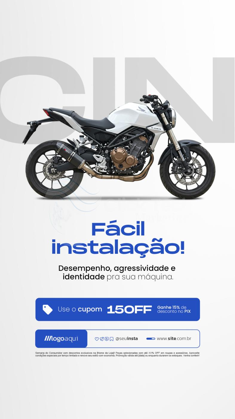 Fácil instalção