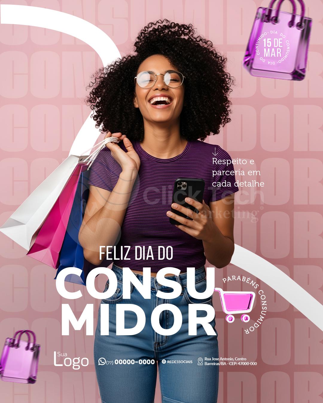 Feliz dia do consumidor