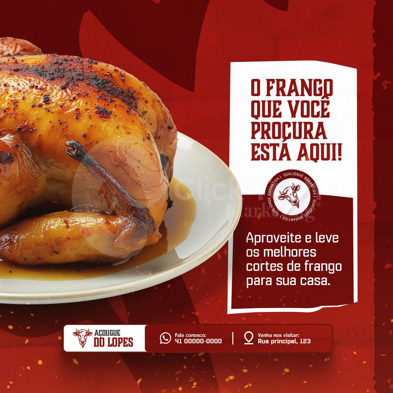 O frango que você procura está aqui
