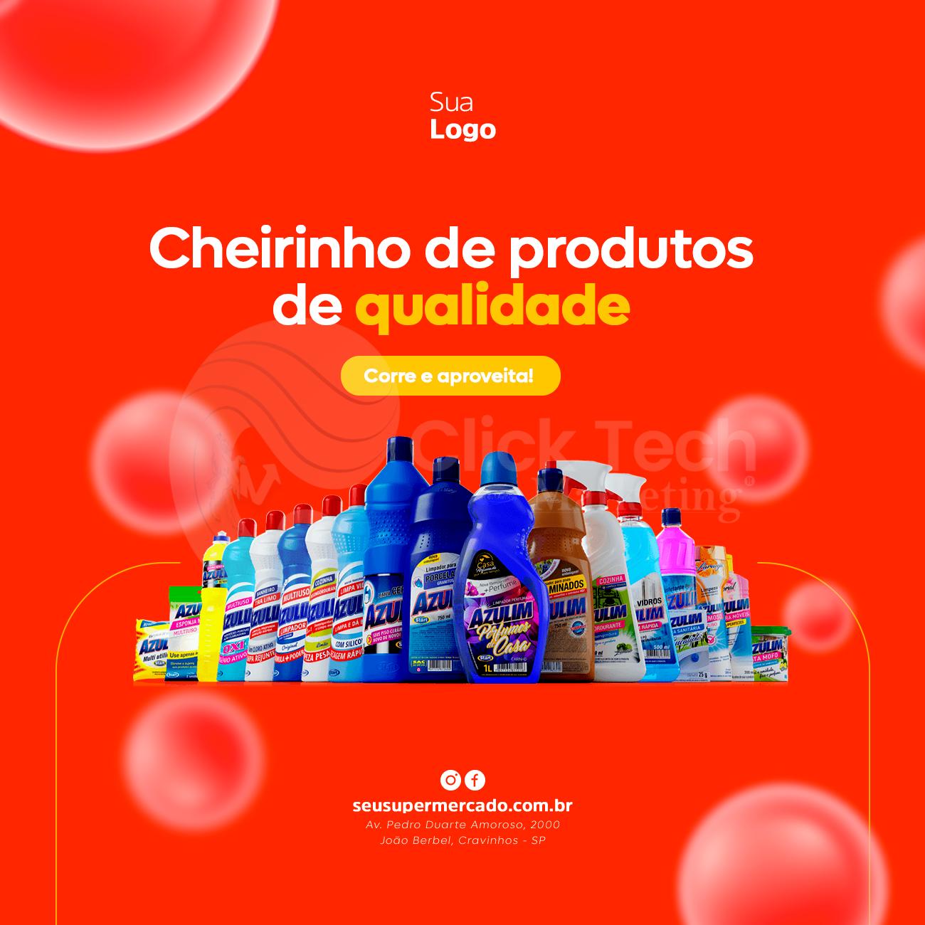 Cheirinho de produtos