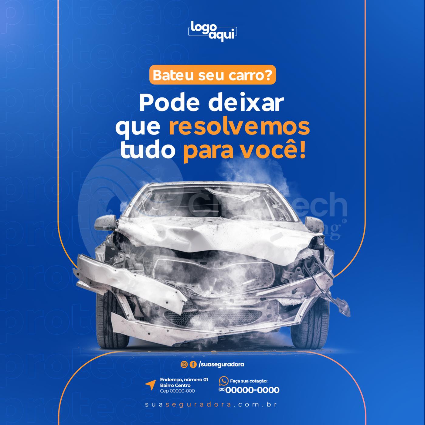 Bateu seu carro
