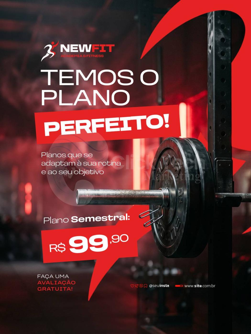 Temos o plano