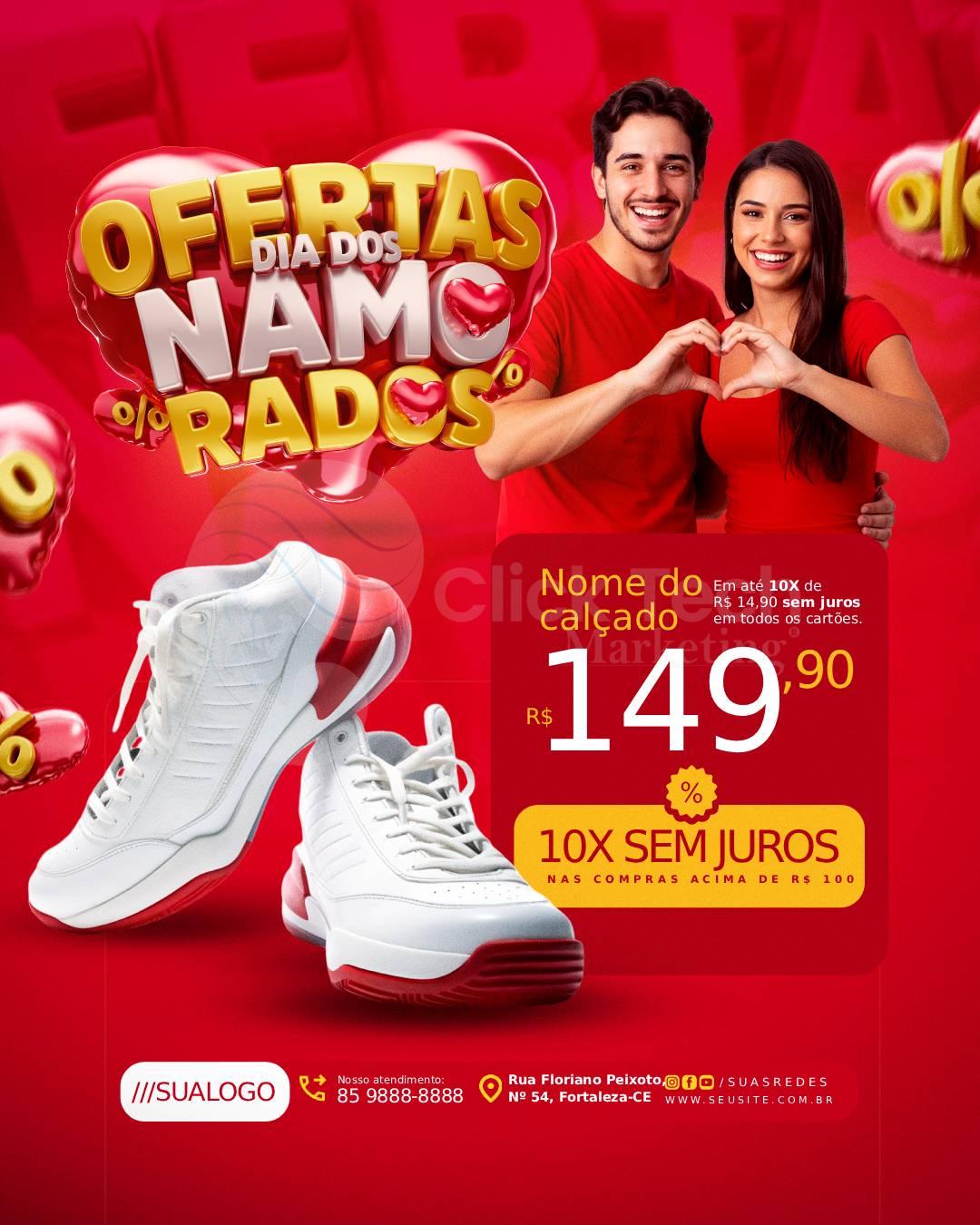 Ofertas dia dos namorados