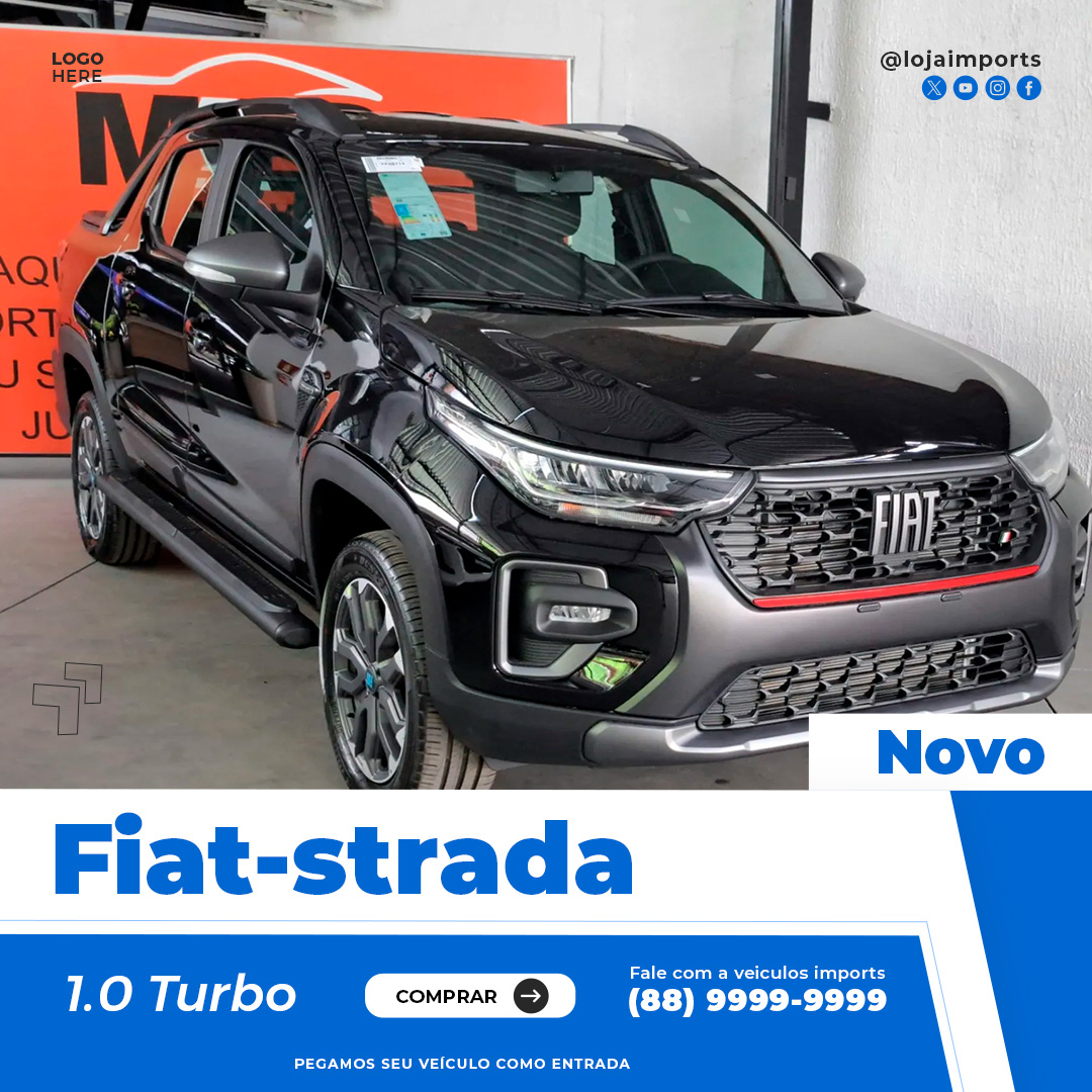 Loja veículos anúncio