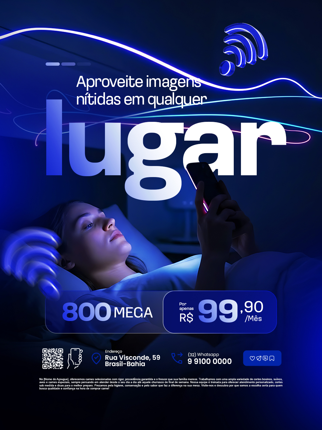 Aproveite imagens nitídias em qualquer lugar