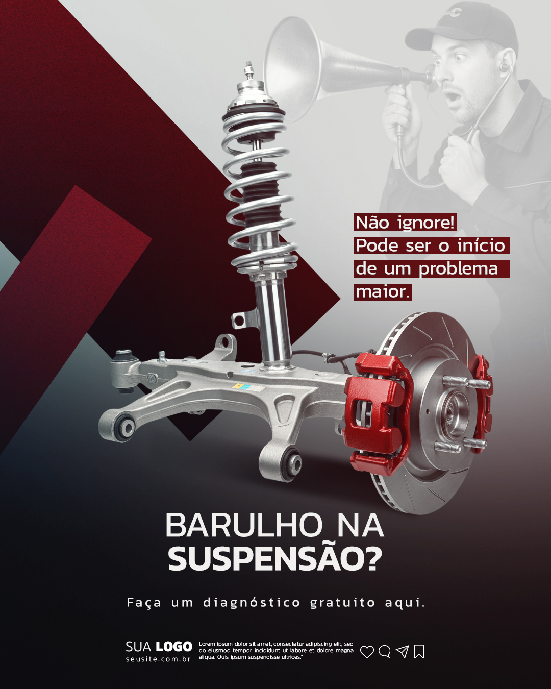 Não ignore pode ser um início de um problema maior