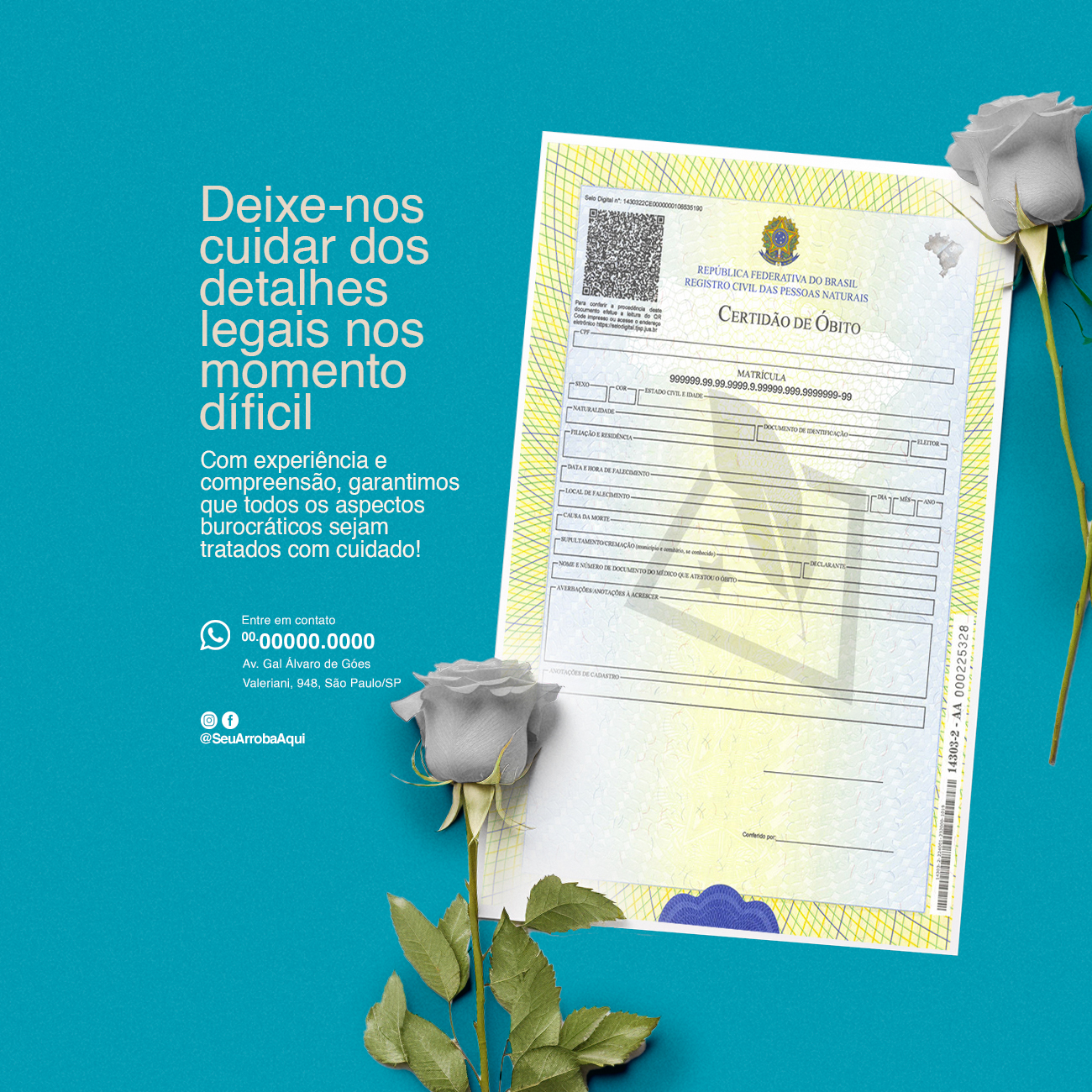 Deixe-nos cuida dos detalhes