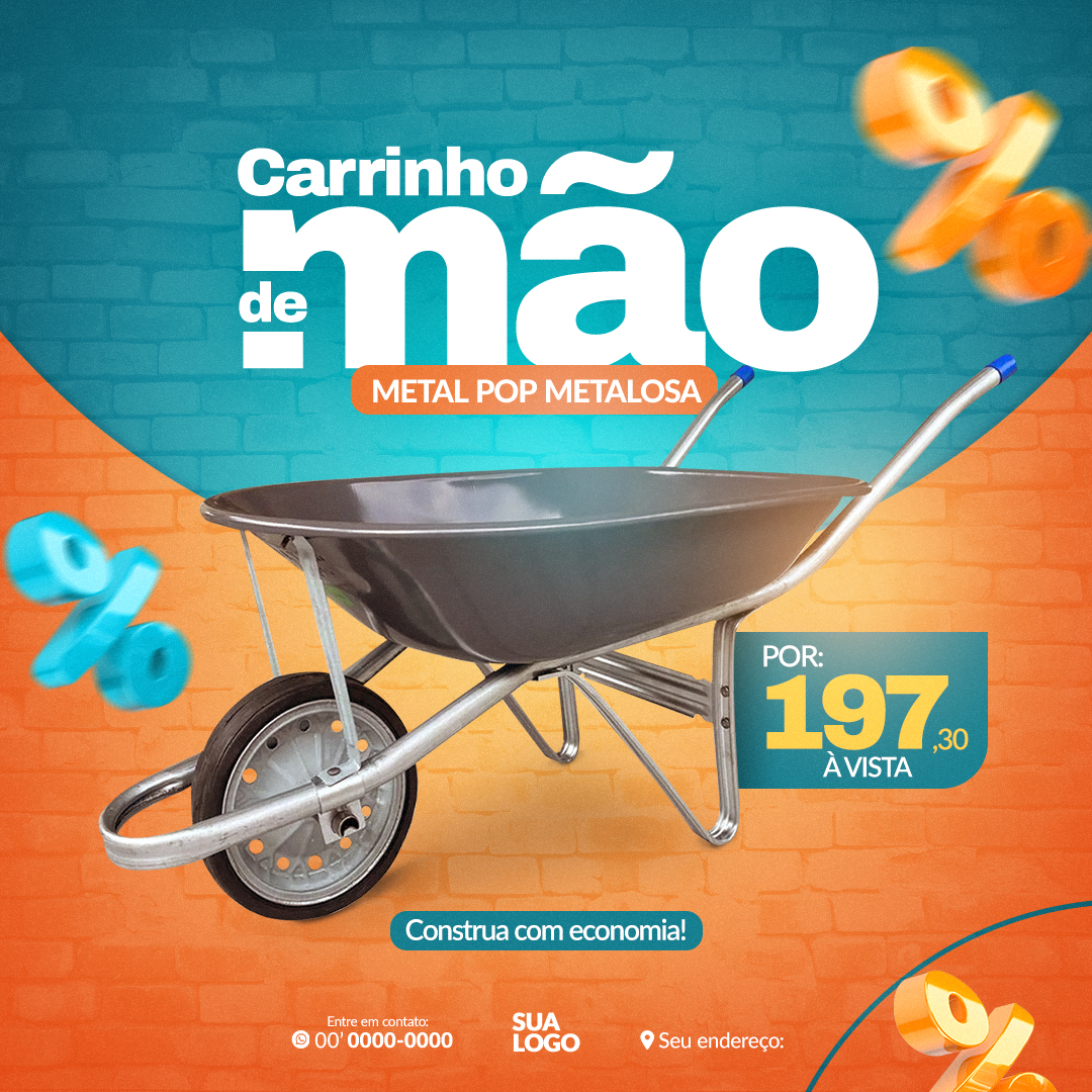 Carrinho de mão