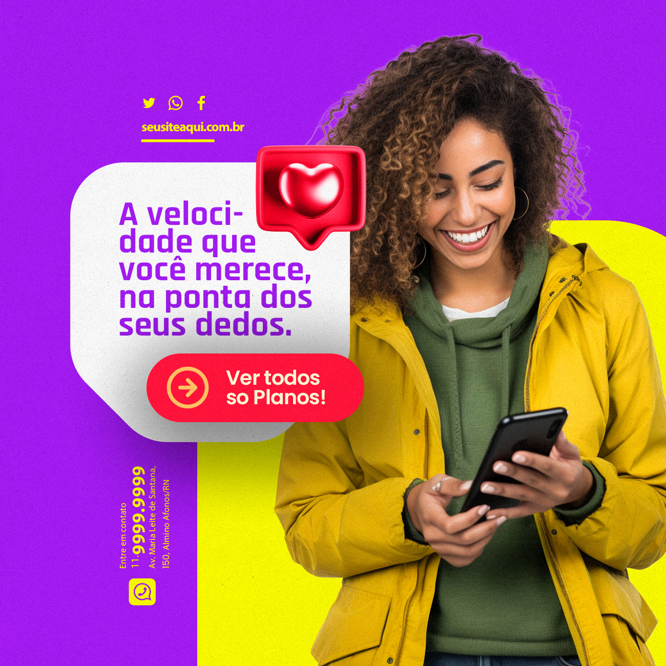 Velocidade que você merece