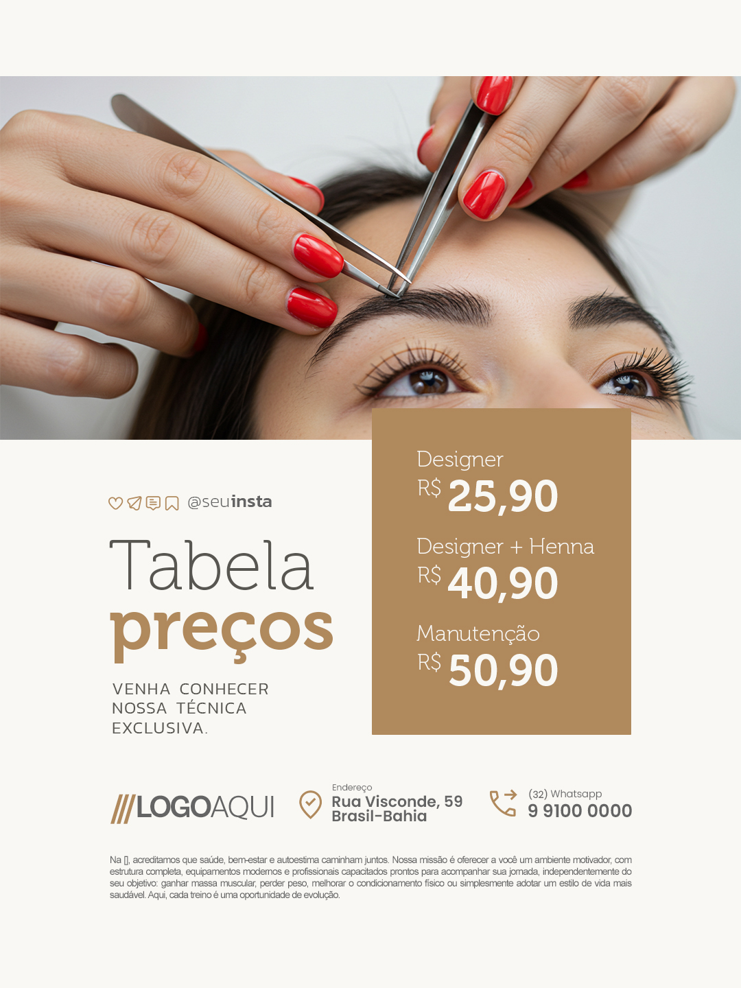 Designer de sobrancelhas