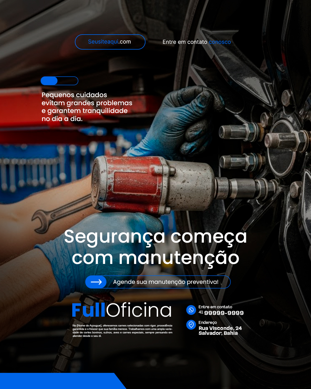 Segurança começa com manutenção