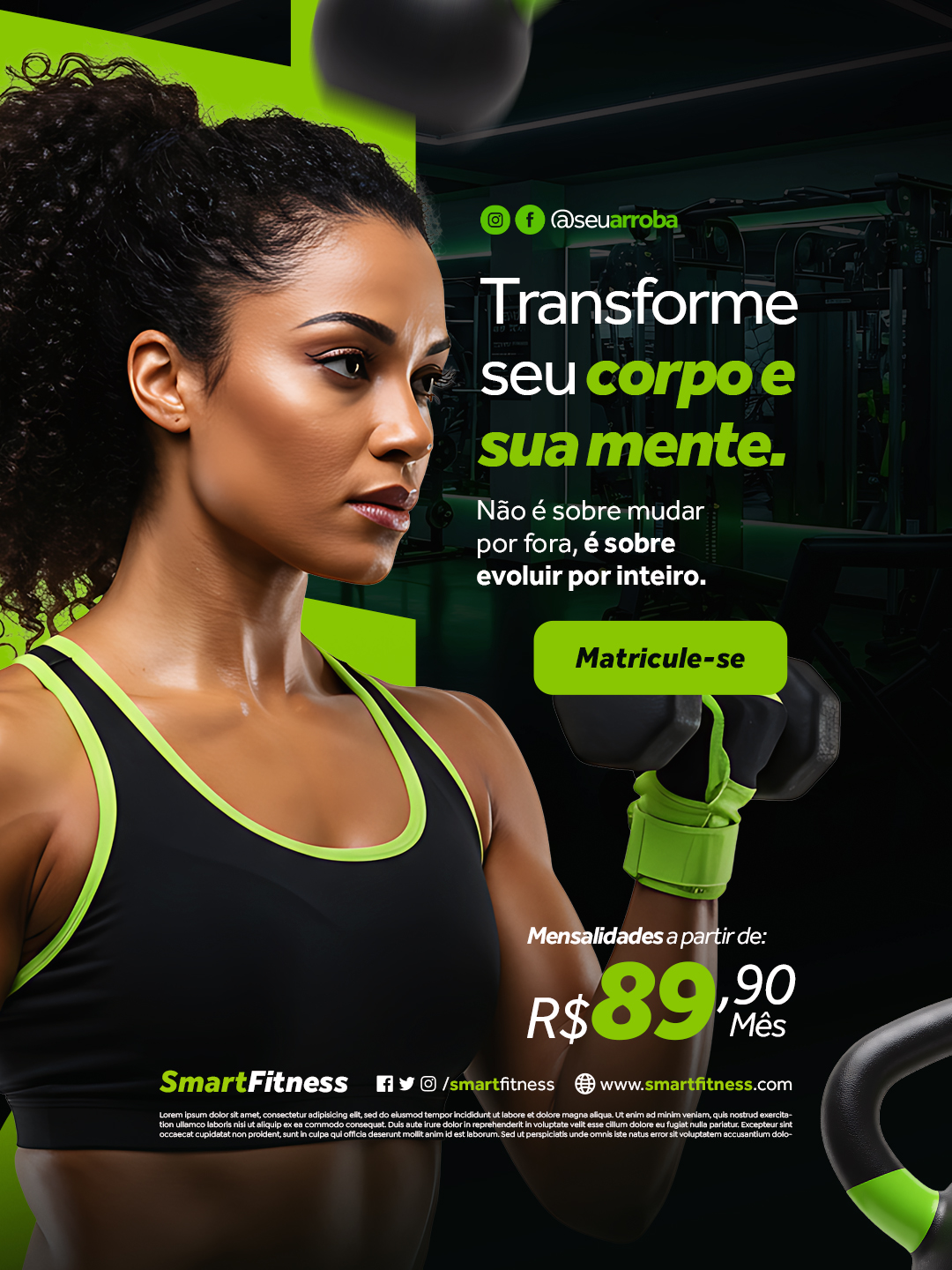 Transforme seu corpo e sua mente