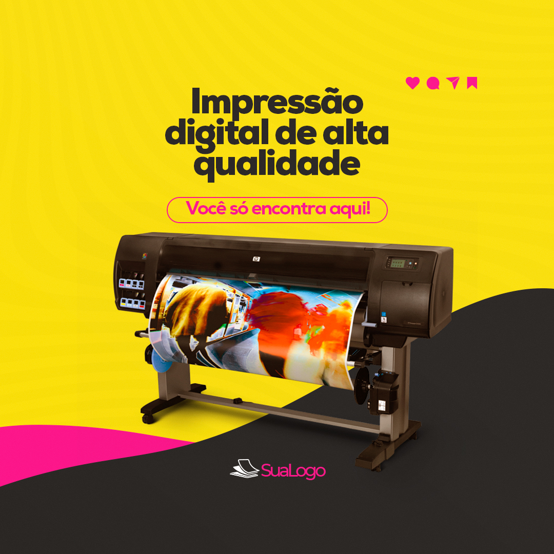 Impressão digital em alta qualidade