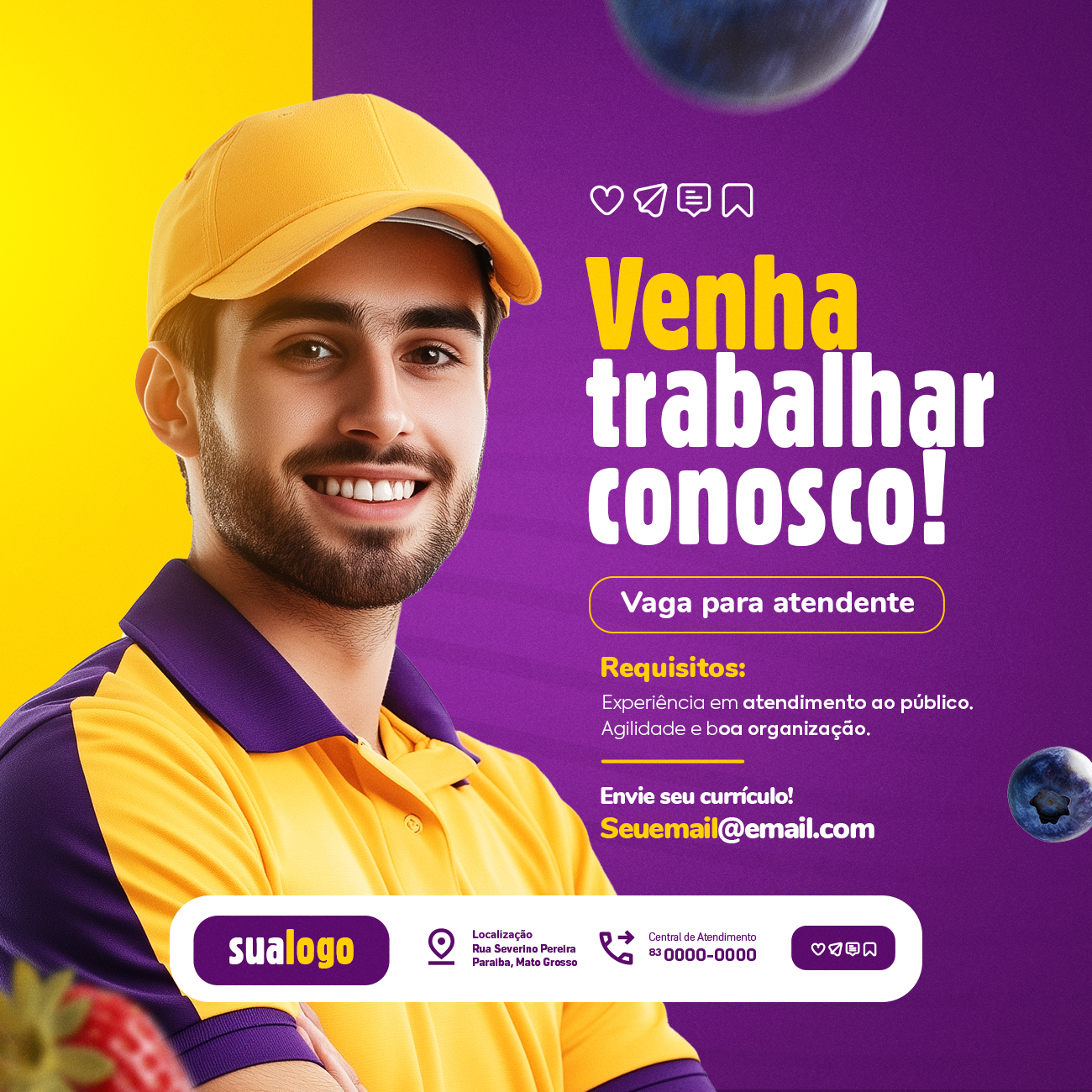 Venha trabalhar conosco