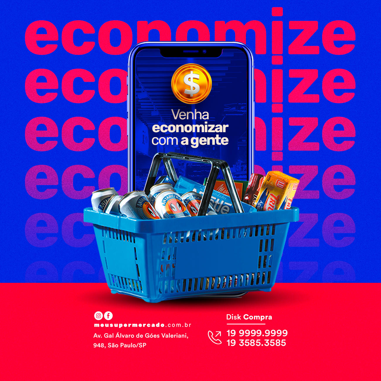 Venha economizar com a gente