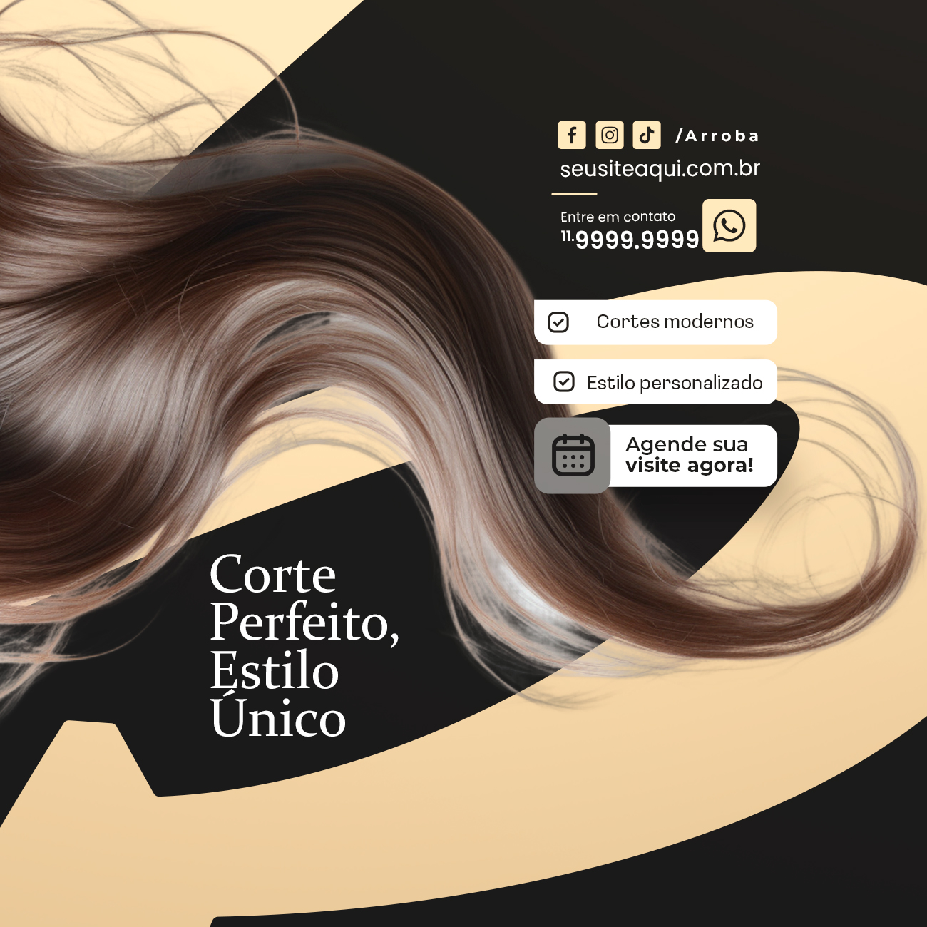 Corte perfeito estilo único