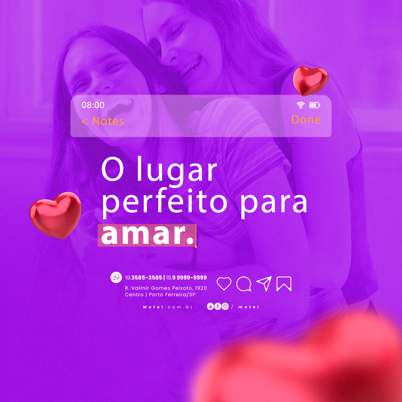 O lugar perfeito para amar