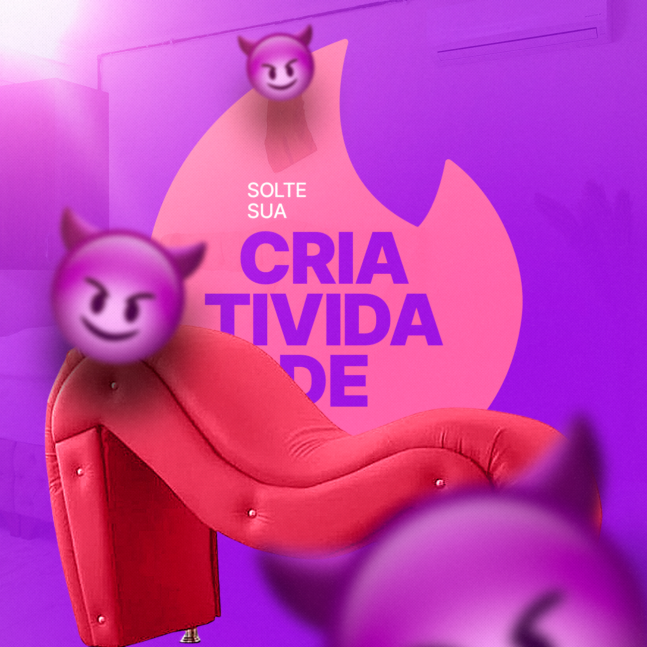 Solte sua criatividade